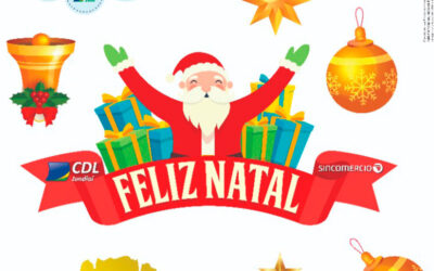 CDL e Sincomercio entregam kits de Natal aos associados  e contribuintes