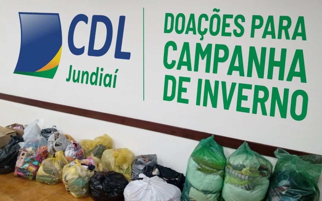 CDL Jundiaí arrecada centenas de peças para Campanha de Inverno de 2021