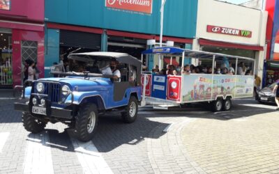 Comércio de Jundiaí abre até as 18h neste sábado (10) com passeios no Expresso da Alegria no Centro