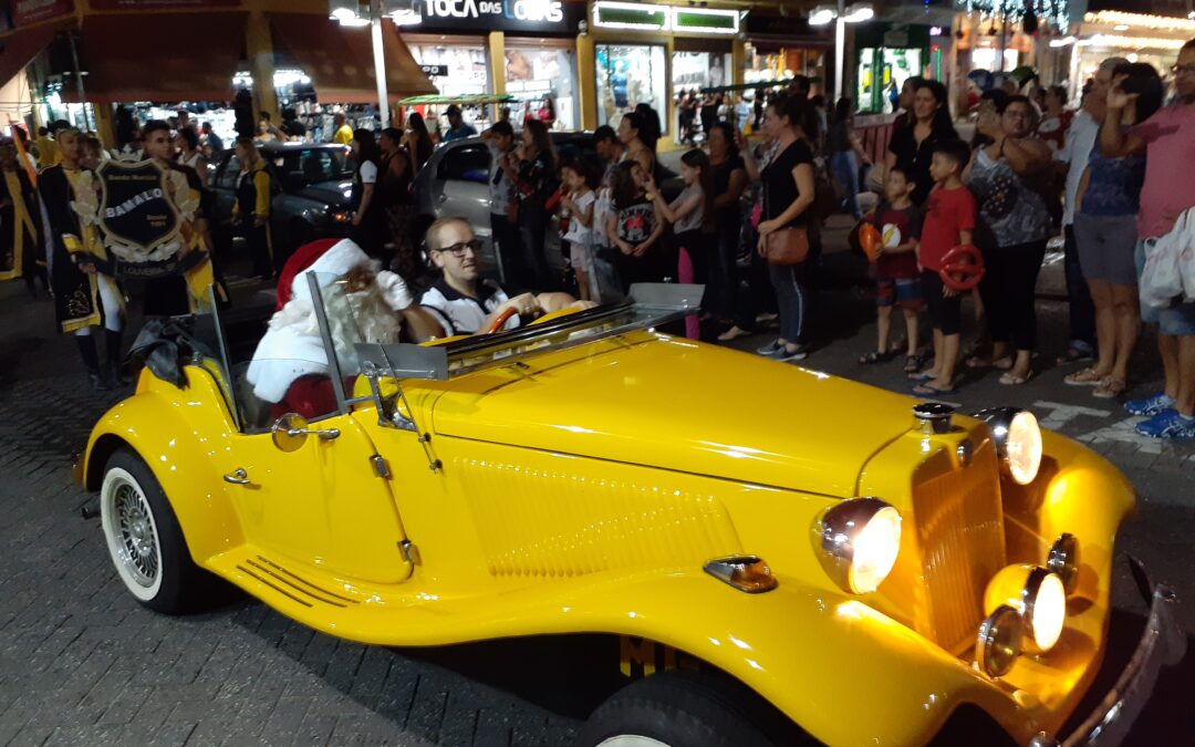 Parada Natalina da CDL e Sincomercio será dia 20/12 no Centro