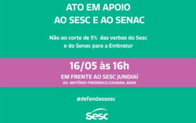 Sincomercio e CDL Jundiaí se unem em defesa do Sesc e do Senac