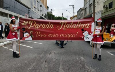 Parada Natalina da CDL Jundiaí e Sincomercio reúne cerca de 10 mil pessoas no Centro