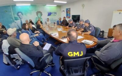 Reunião do Conseg na CDL Jundiaí debate melhorias para a cidade